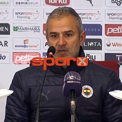 İsmail Kartal: "İstediğim Fenerbahçe bu"