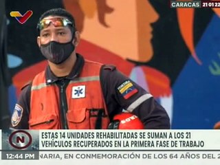 Entérate | Gobierno de Caracas recupera 14 vehículos para el servicio bomberil