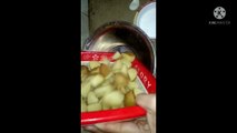 Potato Fried Recipe With Peas - Allo Matar Fry Recipe - Potato Fry