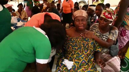 Survivors recall moment truck crashed before explosion that flattened village in Ghana