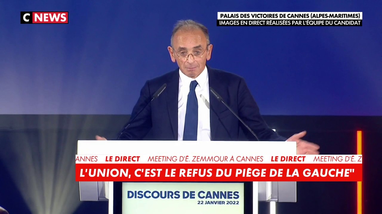 Éric Zemmour : «Écoutez Valérie Pécresse qui rejette les électeurs du RN»