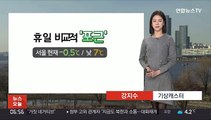 [날씨] 휴일 비교적 '포근'…미세먼지 말썽