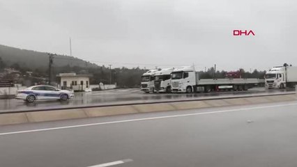 ANTALYA'YI KONYA'YA BAĞLAYAN YOL ULAŞIMA KAPANDI