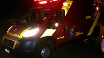 Idoso de 60 anos sofre queda no Bairro Universitário e é atendido pelo Corpo de Bombeiros