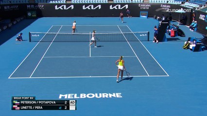Potapova/Peterson - Pera/Linette - Highlights Open d'Australie