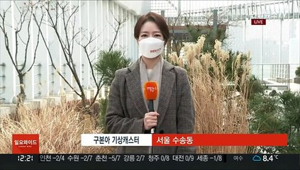 [날씨] 휴일 포근한 겨울…서쪽 공기질 '나쁨'