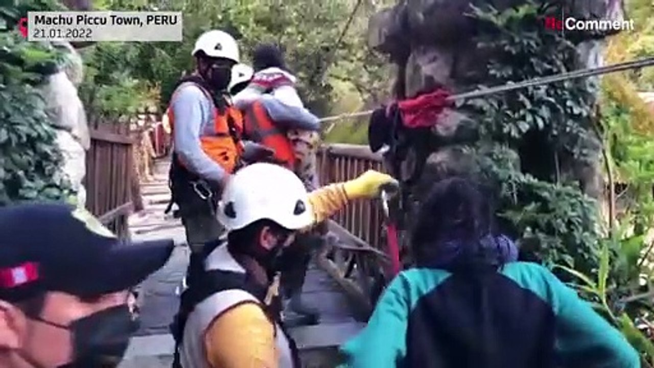Machu Picchu: Überschwemmungen nach Regenfällen