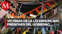 Víctimas de L12 del Metro de CdMx acusan amenazas para aceptar acuerdo reparatorio