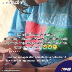 Lihatlah Bagaimana Cara Anak Yatim Ini Bertahan Hidup! Sungguh Mengharukan