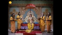 उत्तर रामायण - EP 22 - शत्रुघन का राजतिलक । ऋषि वाल्मीकि ने बनायी लव कुश की जन्मपत्री | Uttar Ramayan Full episode 22 | Tilak
