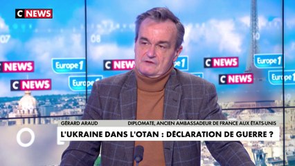 Gérard Araud : «La France pense que l'Ukraine n'a pas à être dans l'OTAN à l'heure actuelle»