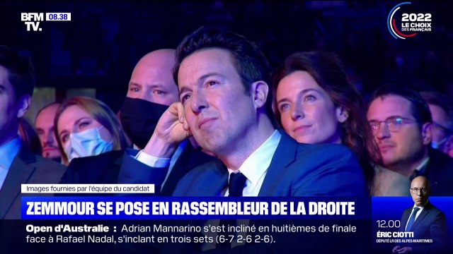 Croisade anti-assistanat , Perpétuité réelle et défense excusable : Zemmour se pose en rassembleur des droites
