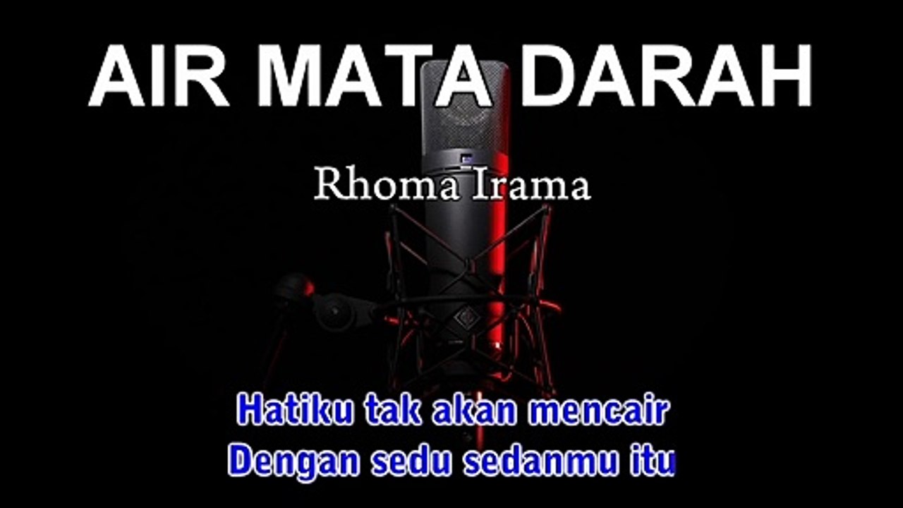 Air Mata Darah | Rhoma Irama | Karaoke Tanpa Vokal