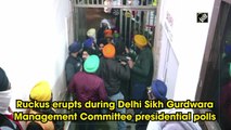 Ruckus erupts during Delhi Sikh Gurdwara Management Committee presidential polls