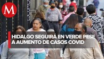 Hidalgo se mantiene en semáforo epidemiológico en verde