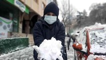 Son dakika haber | İstanbul'da karın keyfini yine en çok çocuklar çıkardı