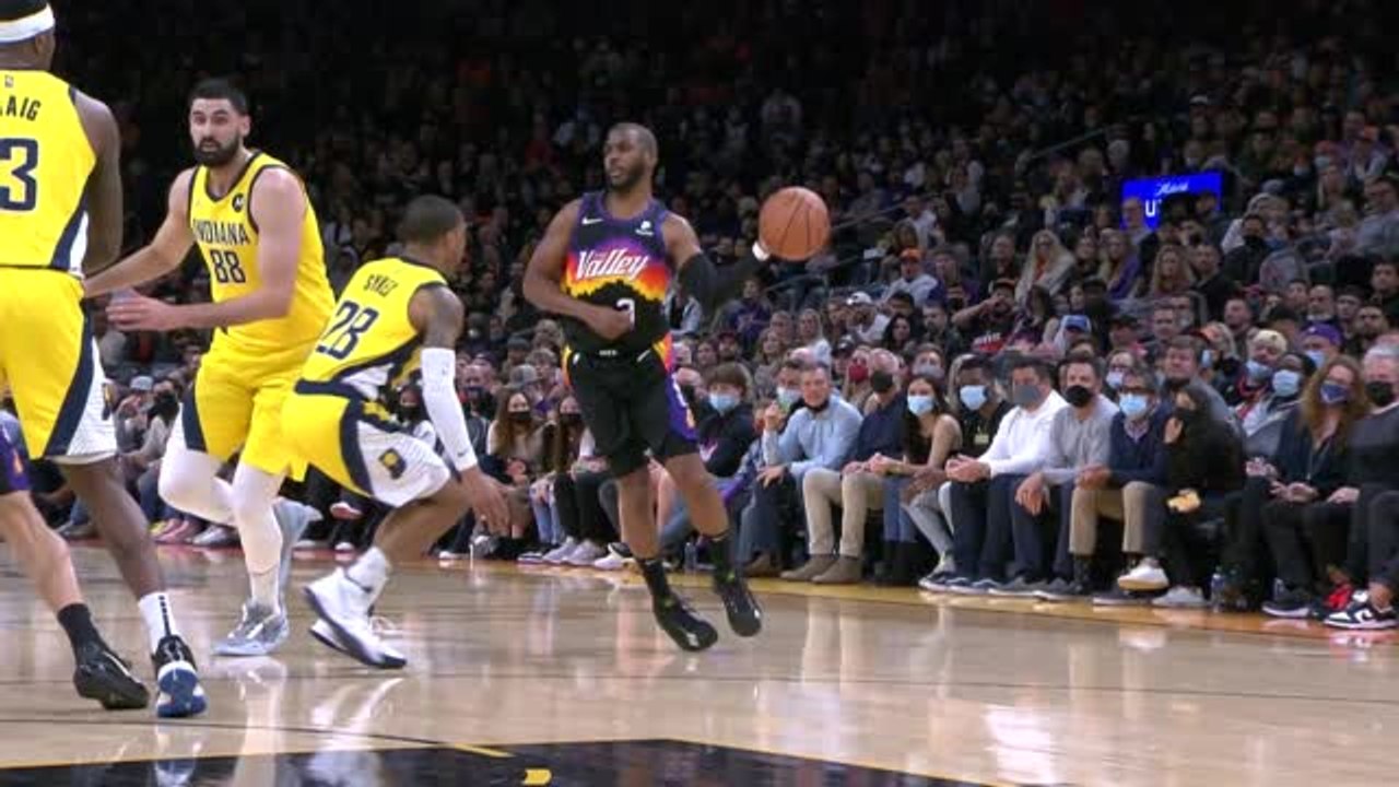 Suns scorch depleted Pacers for sixth-straight win