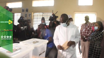 Yoff -Locales 2022 : Abdoulaye Diouf Sarr a voté et envoie un message fort