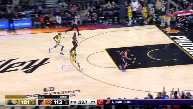 Devin Booker bricks windmill slam