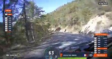WRC MONTE CARLO 2022 SS16 Ogier Puncture