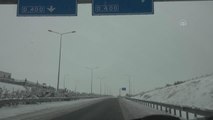 GAZİANTEP - Nizip'te kar yağışı etkili oluyor