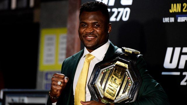 Le boss, c'est moi : Francis Ngannou conserve son titre de champion UFC des poids lourds