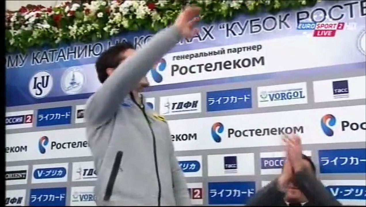 CoR14 - Commentators mention Hanyu (ESP ITA)