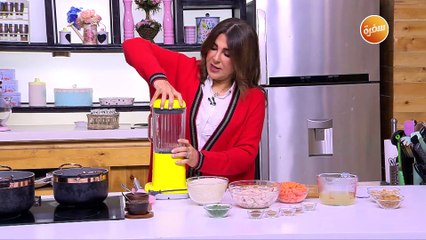 أرز أخضر بالدجاج | غادة التلي