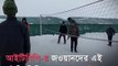 ITBP Soldiers Play Volleyball Despite Freezing Temperatures