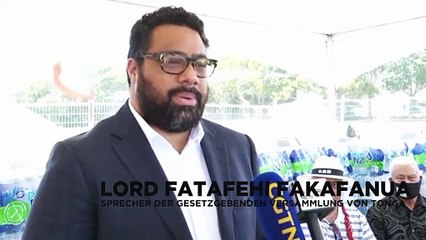 Tonga nach Vulkanausbruch und Tsunami - eine "Mondlandschaft"