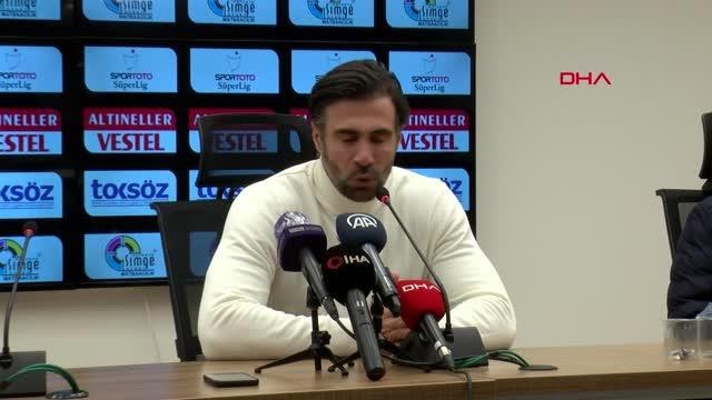 SPOR Atakaş Hatayspor - Çaykur Rizespor maçının ardından