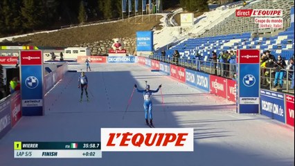 Wierer s'impose dans la mass start, Chevalier-Bouchet 3e - Biathlon - CM (F)