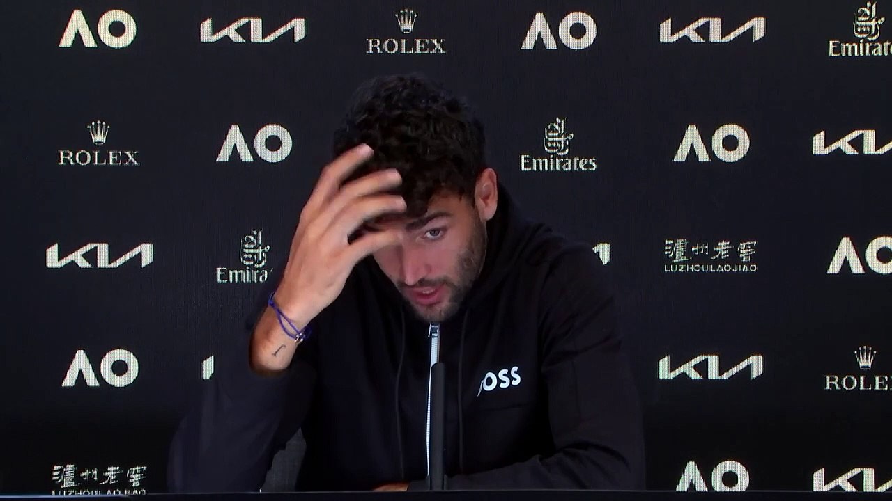 Open d'Australie 2022 - Matteo Berrettini : "Gaël Monfils, he moves well and he's a trap player and I have very good memories of our meeting in the quarterfinals at the Australian Open"
