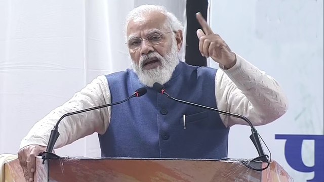 PM addresses hologram statue unveiling ceremony of Netaji