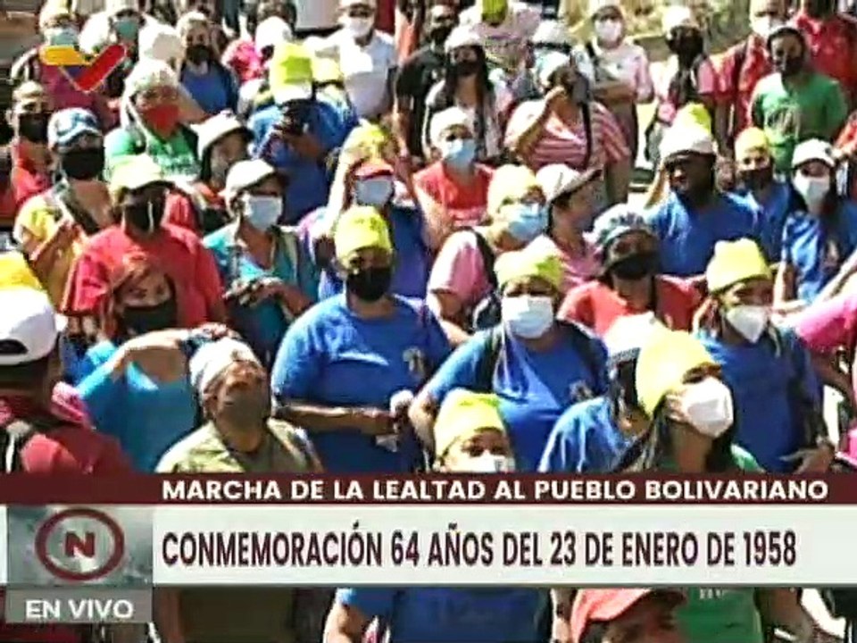 Diputados de la AN conmemoran junto al pueblo los 64 años de la Rebelión Popular del 23E