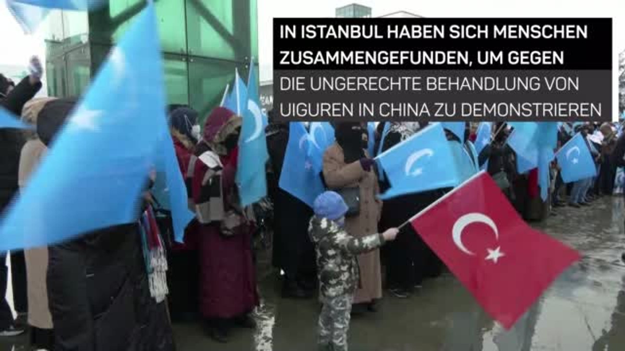 Anti-Olympia-Demonstration in Türkei