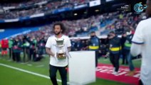 Marcelo le ofrece la Supercopa de España al Santiago Bernabéu