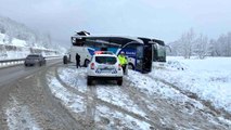 Bursa'da yolcu otobüsü ile TIR çarpıştı: 2 yaralı