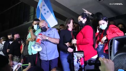 Tensión extrema a las puertas del Parlamento de Honduras