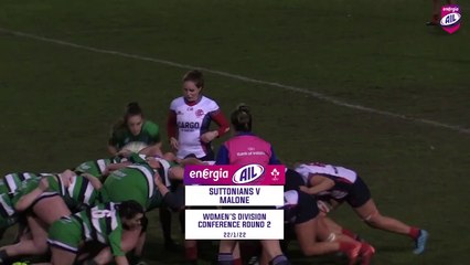 #EnergiaAIL Highlights: Suttonians v Malone