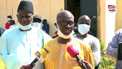 Locales Guédiaway  Réaction des candidats de wallu Sénégal au centre Adolphe Diagne