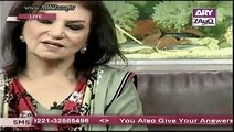 Zauq Zindagi With Sara Riaz And Dr. Khurram Musheer, Beef Cannelloni, Mutton Green Handi & Baked Berry Cheese Cake, 8-10-13, Part 1 Of 2