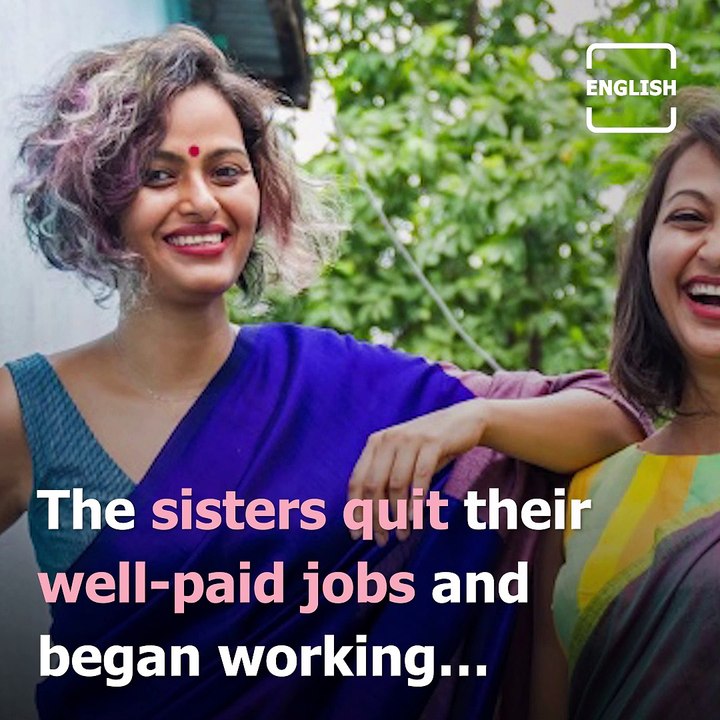 How Two Sisters Wove Their Dreams Into Sarees