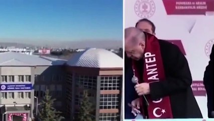 Erdoğan'a yanıt veren AK Partili Şahin'in mikrofonu açık kalınca...