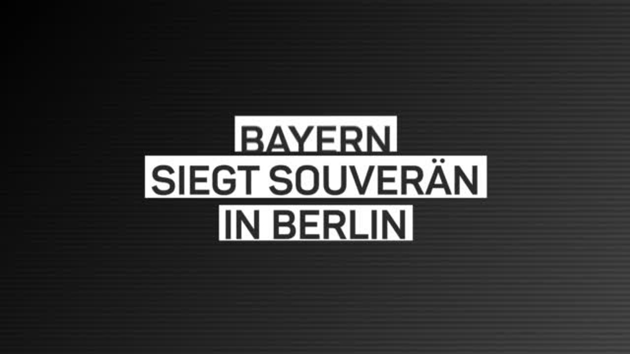 Fakten-Report: Bayern mit klarem Sieg gegen Hertha