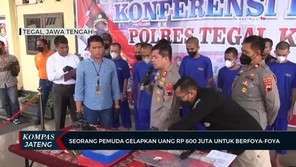 Seorang Pemuda Gelapkan Uang Rp 600 Juta untuk Berfoya - foya