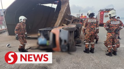 Forklift operator crushed to death in Sandakan