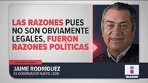 “Por razones políticas estuve en la cárcel, nunca debí estar ahí”: El Bronco