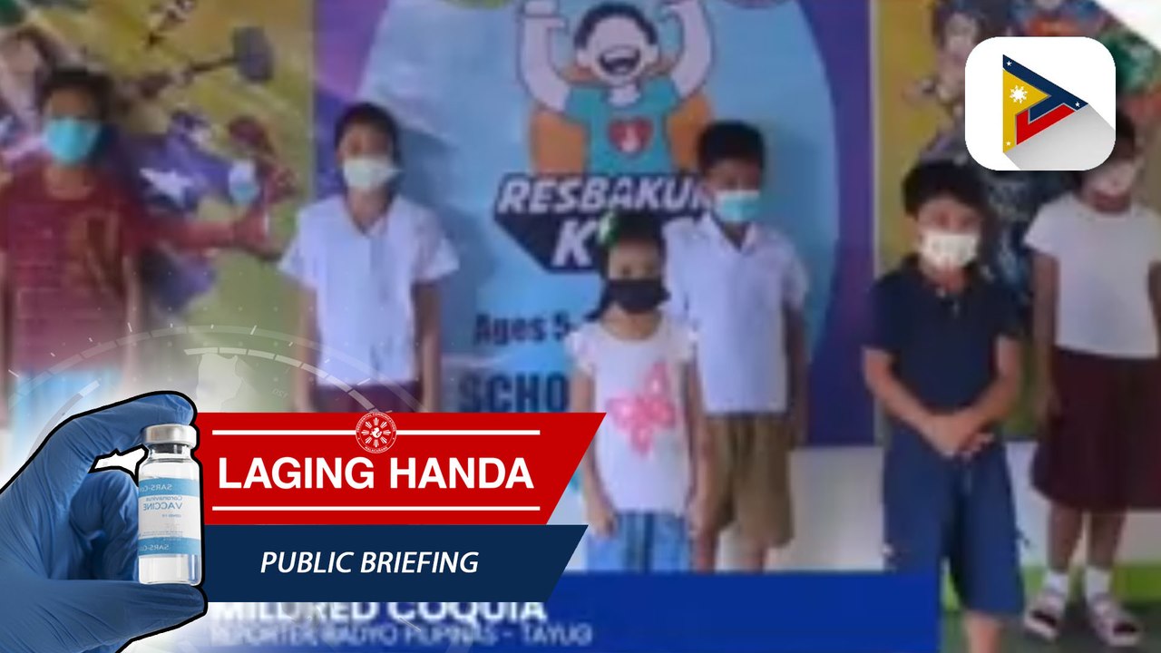 Mga batang edad 12-17 sa Region 1, lagpas na sa target na mabakunahan ng 1st at 2nd dose kontra COVID-19