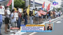 Ilang transport group, nagkilos protesta para ipanawagang suspendihin ang buwis sa langis | BT